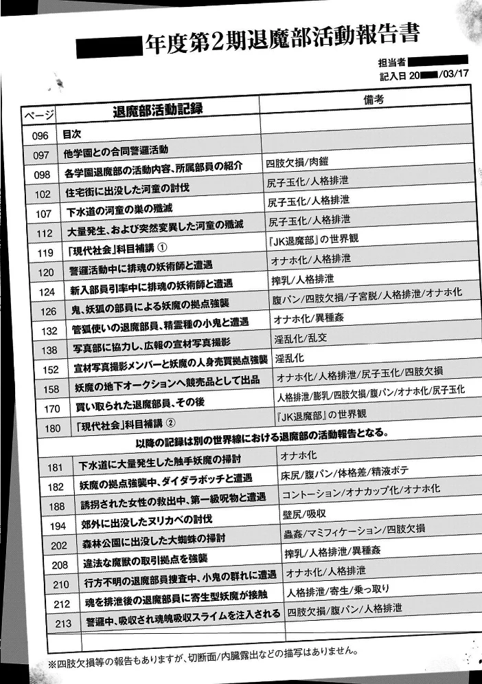 放課後エクソシズム〜退魔部敗北録〜 【煌野一人】 サンプル画像