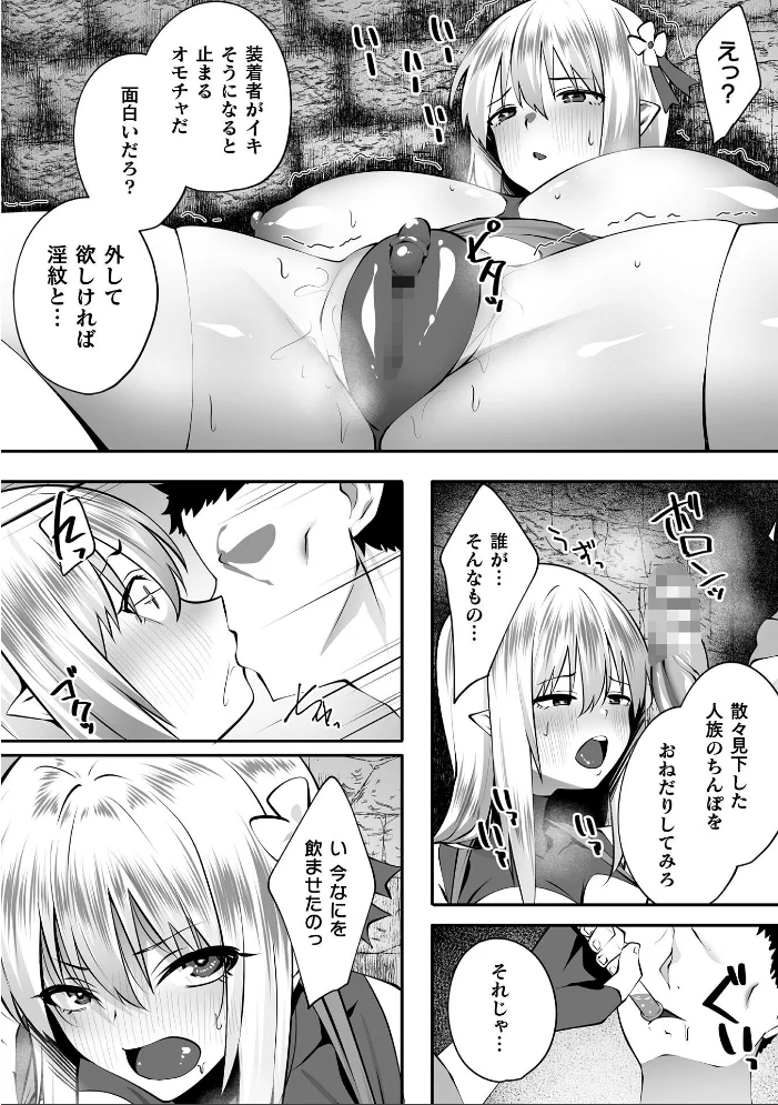 エルフの姫の躾け方【単話】（単話） 【すかいれーだー】 サンプル画像