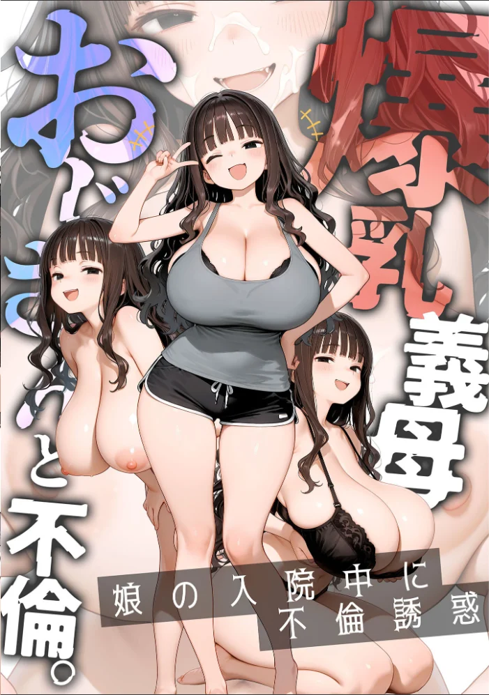 爆乳義母、おじさんと不倫。〜娘の入院中に不倫誘惑〜 モザイク版【エロ漫画】 サンプル画像
