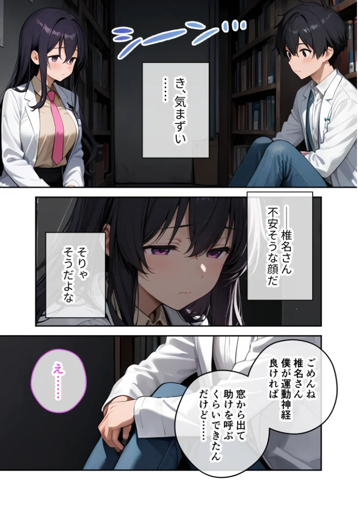 大きめ後輩の遠慮がちSEXアピール 〜視界ゼロ・密着度MAXで迫られる告白えっち〜【エロ漫画】 サンプル画像
