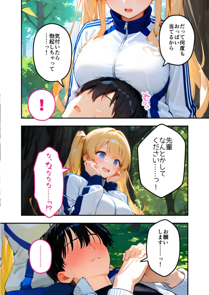 ツンデレマネージャーのオナサポえっち（8） 〜野外でシたがるなんて、どんだけドスケベなのよっ……！〜 モザイク版【エロ漫画】 サンプル画像